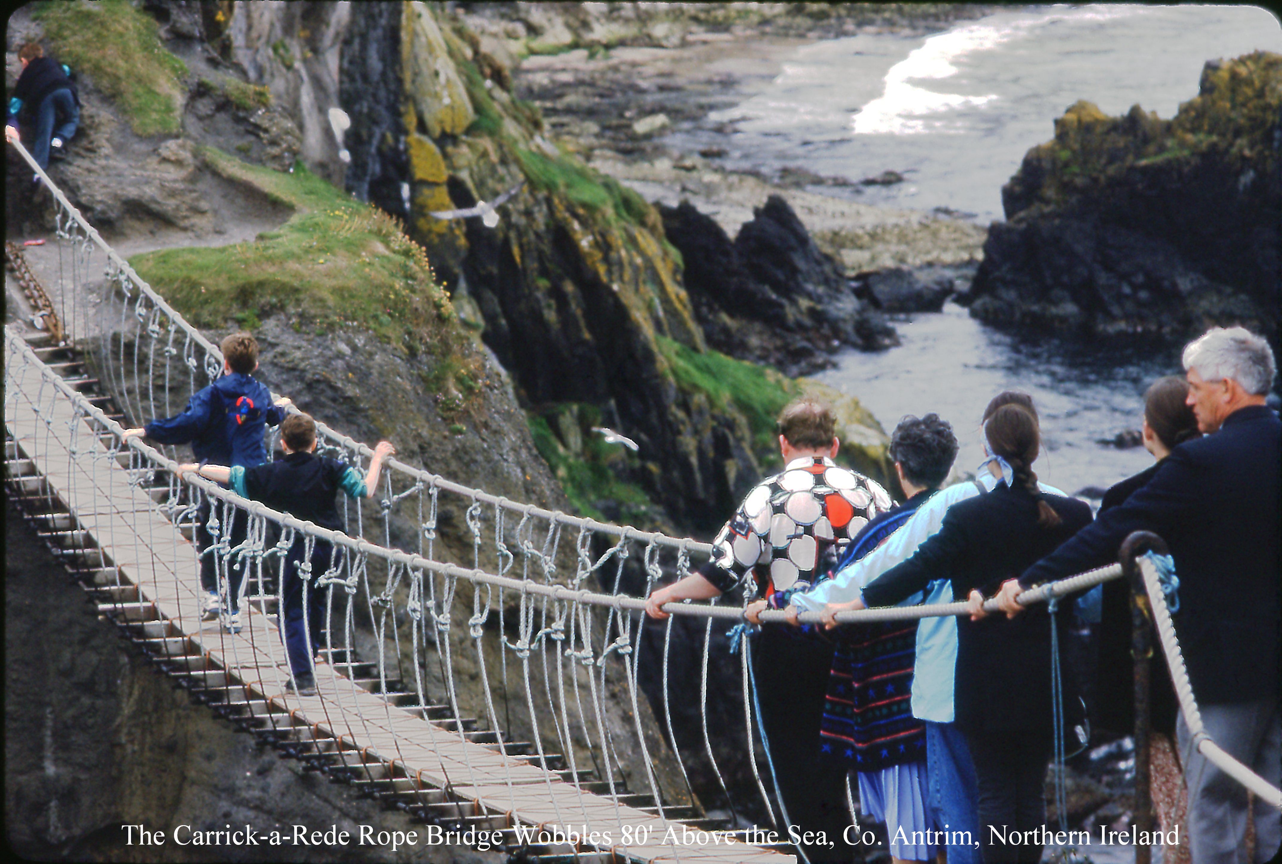 Carrick-a-Rede Rope Bridge, Co. Antrim, Northern Ireland