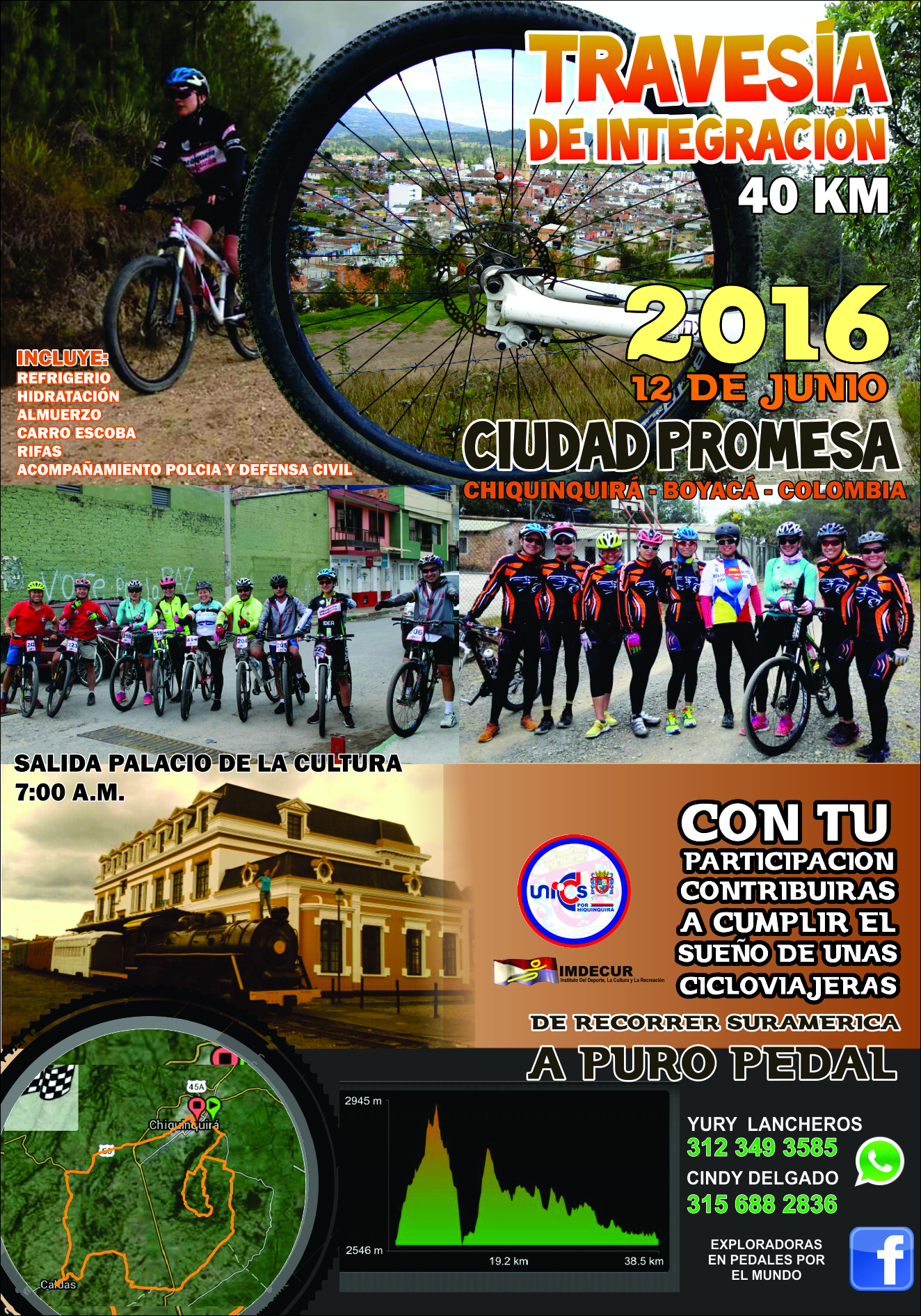 Travesía Chiquinquirá-Boyacá-Colombia