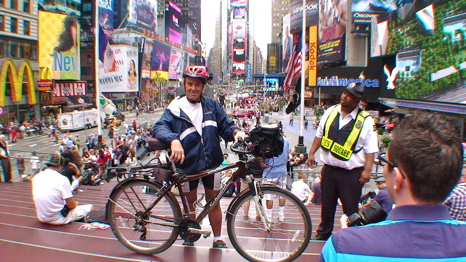 Times Square, New York City 2011 - First C2C Tour