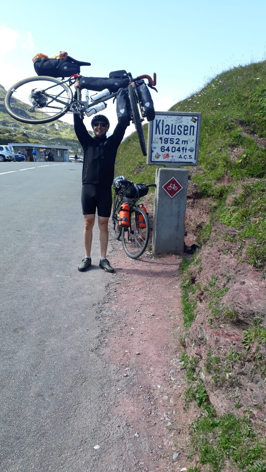 The Bike and me (Admittedly the bike is cooler than me, I'm however most of the time funnier)
