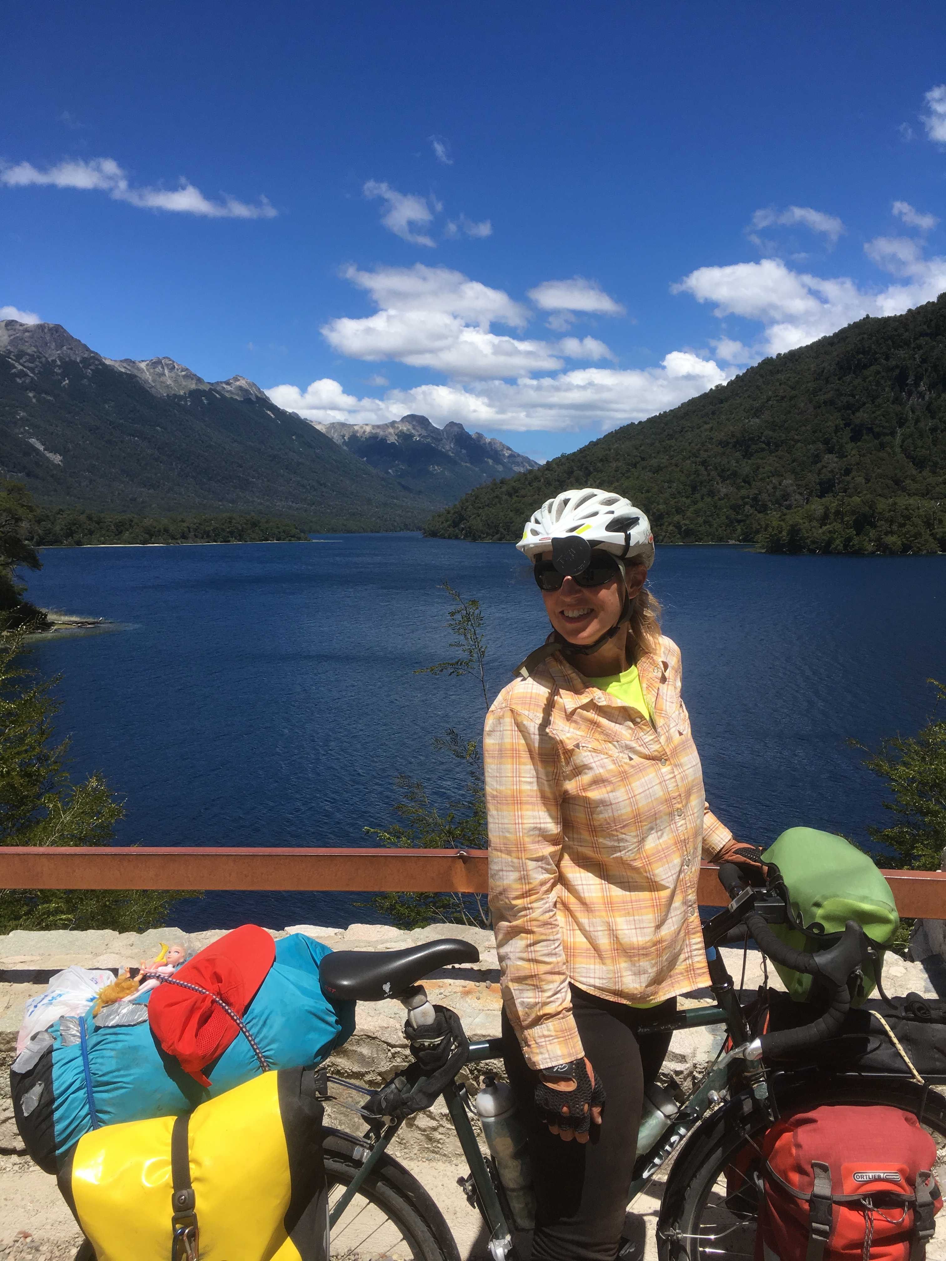 Seven lakes district of Argentina