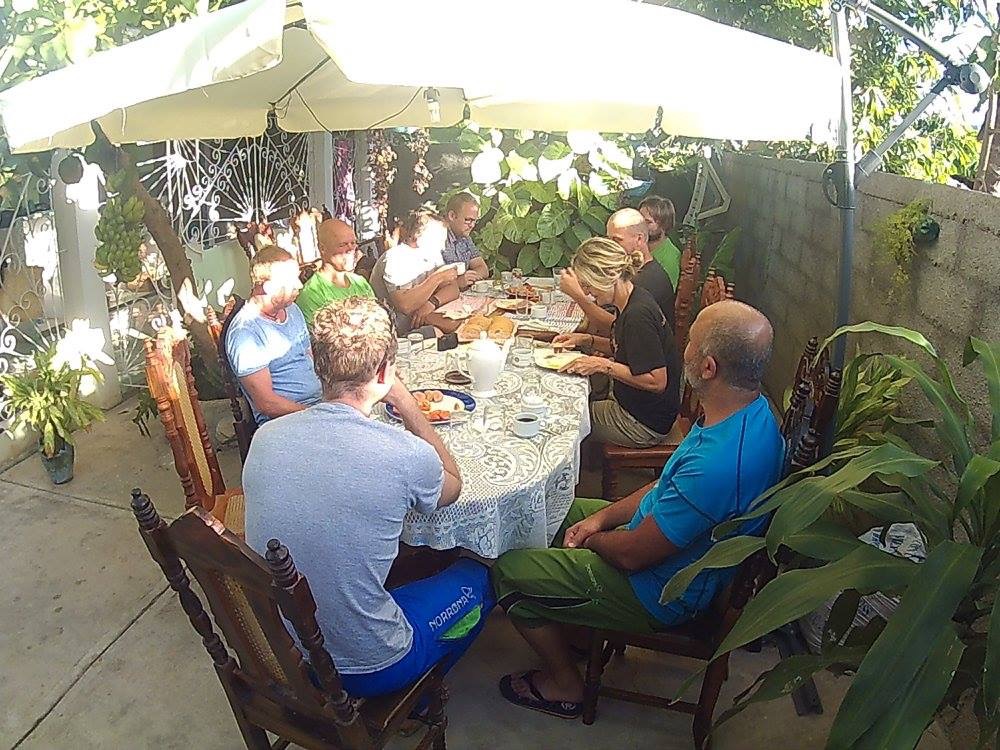 En desayuno