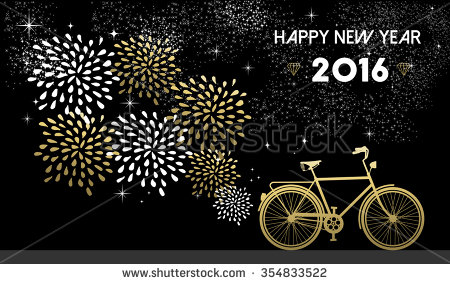 Biker Happy New Year Wishes - Bike's Collection and Info